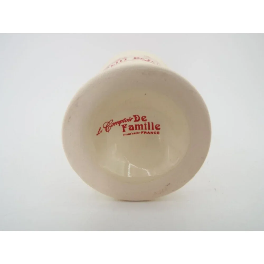 Pair of Le Comptoir De Famille France Le Petit De'Jeuner Egg Cups - Picture 9 of 9